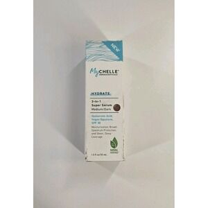 Mychelle Hydrate 3-in-1 Super Serum Medium/Dark SPF 30 Sheer **READ DESCRIPTION*